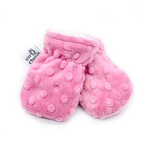 BOC0027 - Mitaines sans pouce - Vieux rose