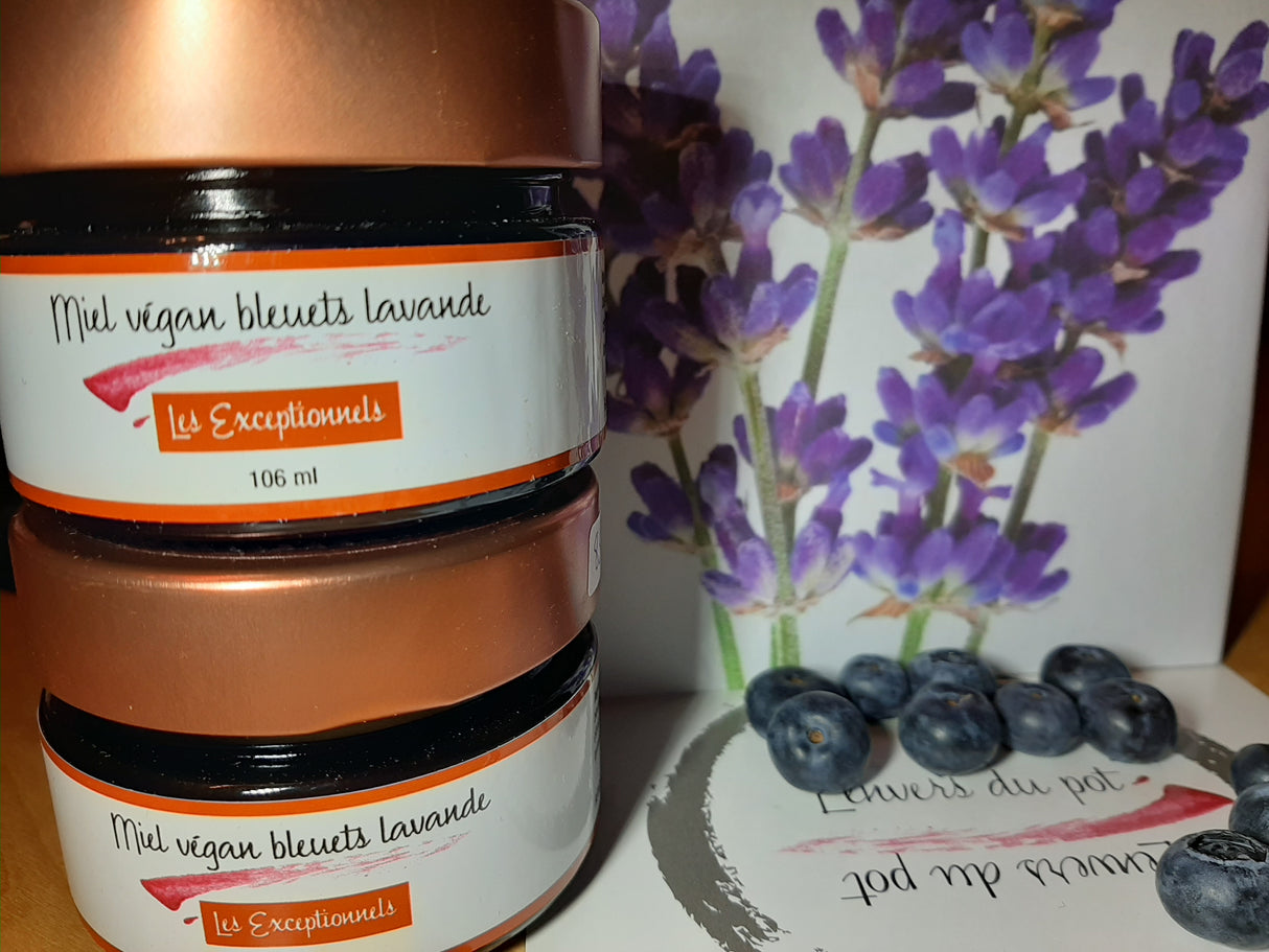 ENV0011 - Miel végan bleuets lavande