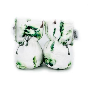 BOC0051 - Pantoufles pour bébé - 24-36 mois - forêt verte