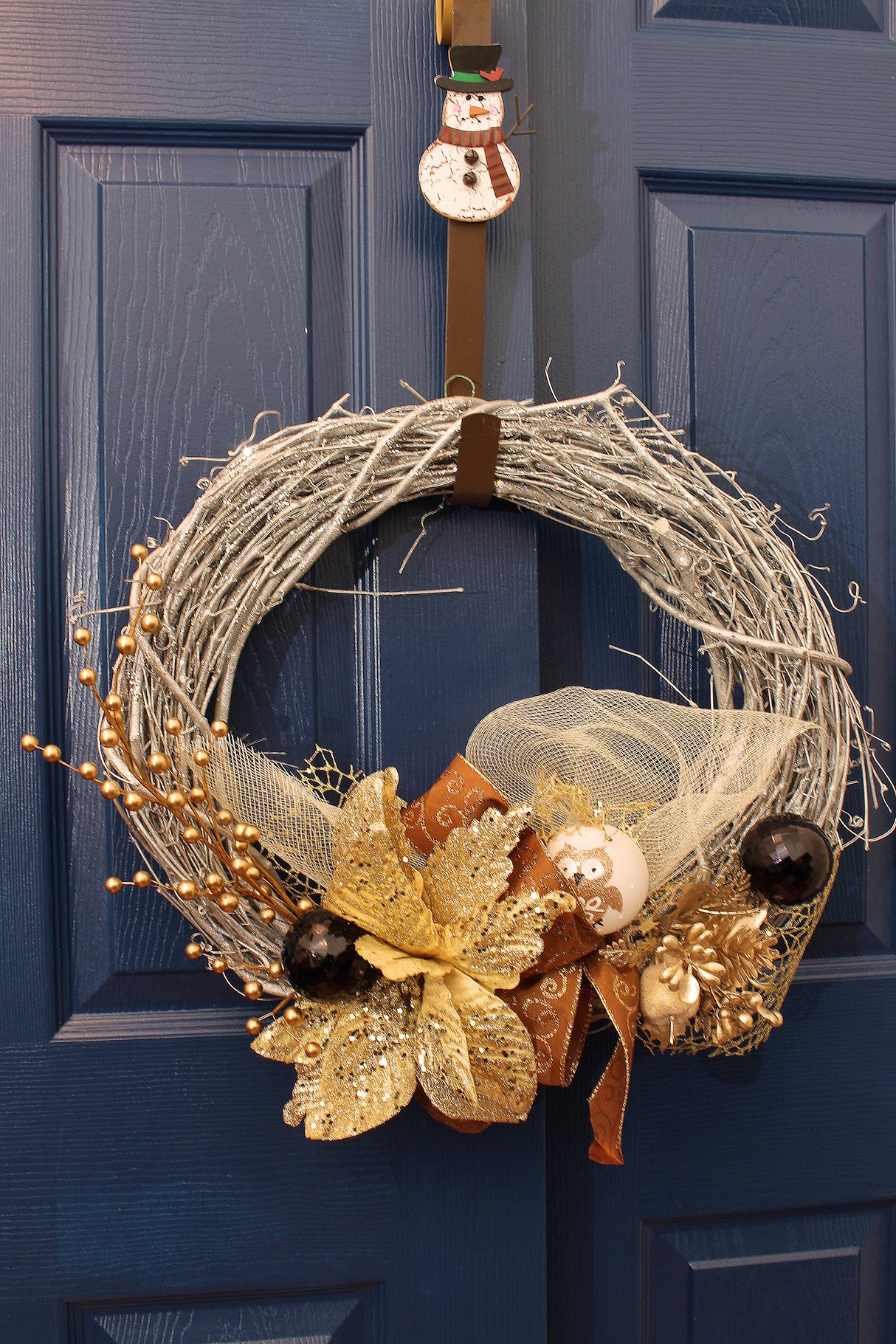 DÉCO-N - Gray, black and gold crown