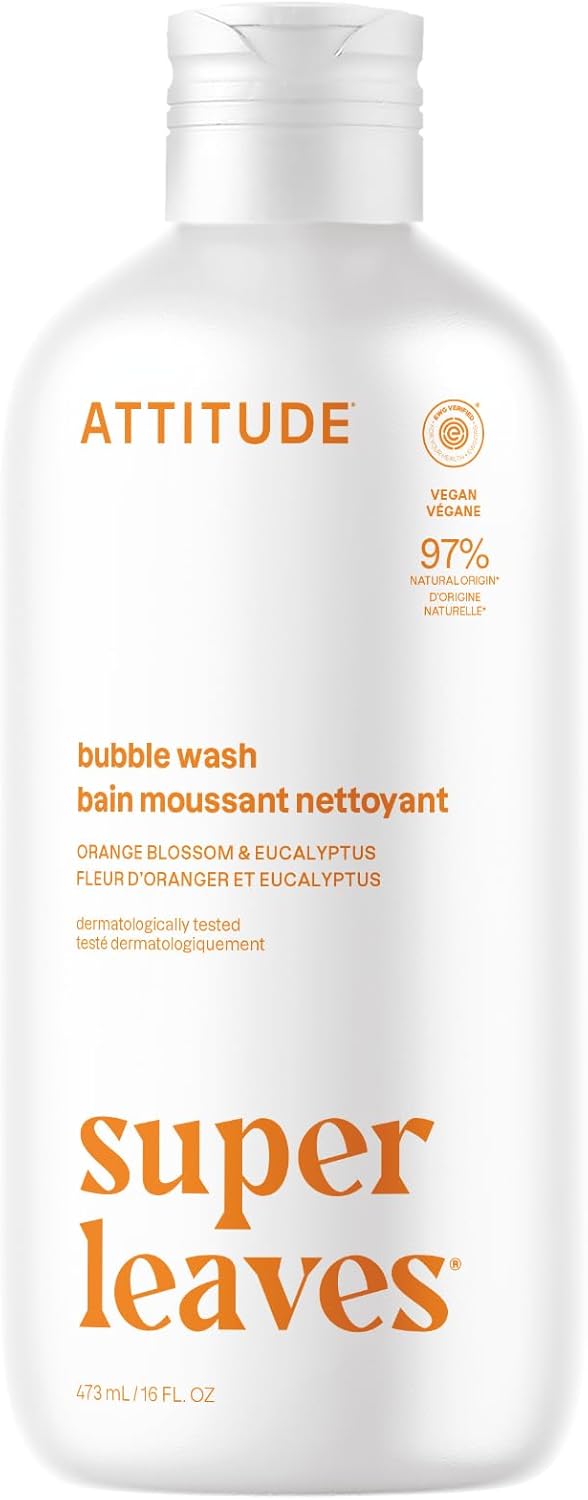 ATT1698 - Bain moussant nettoyant - Fleur d'orange et eucalyptus