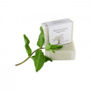 BLA0019F - Savon feutré à l'huile essentielle de menthe poivrée