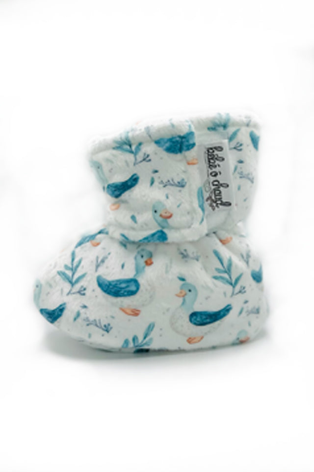 BOC0127 - Pantoufles minky - Loutres