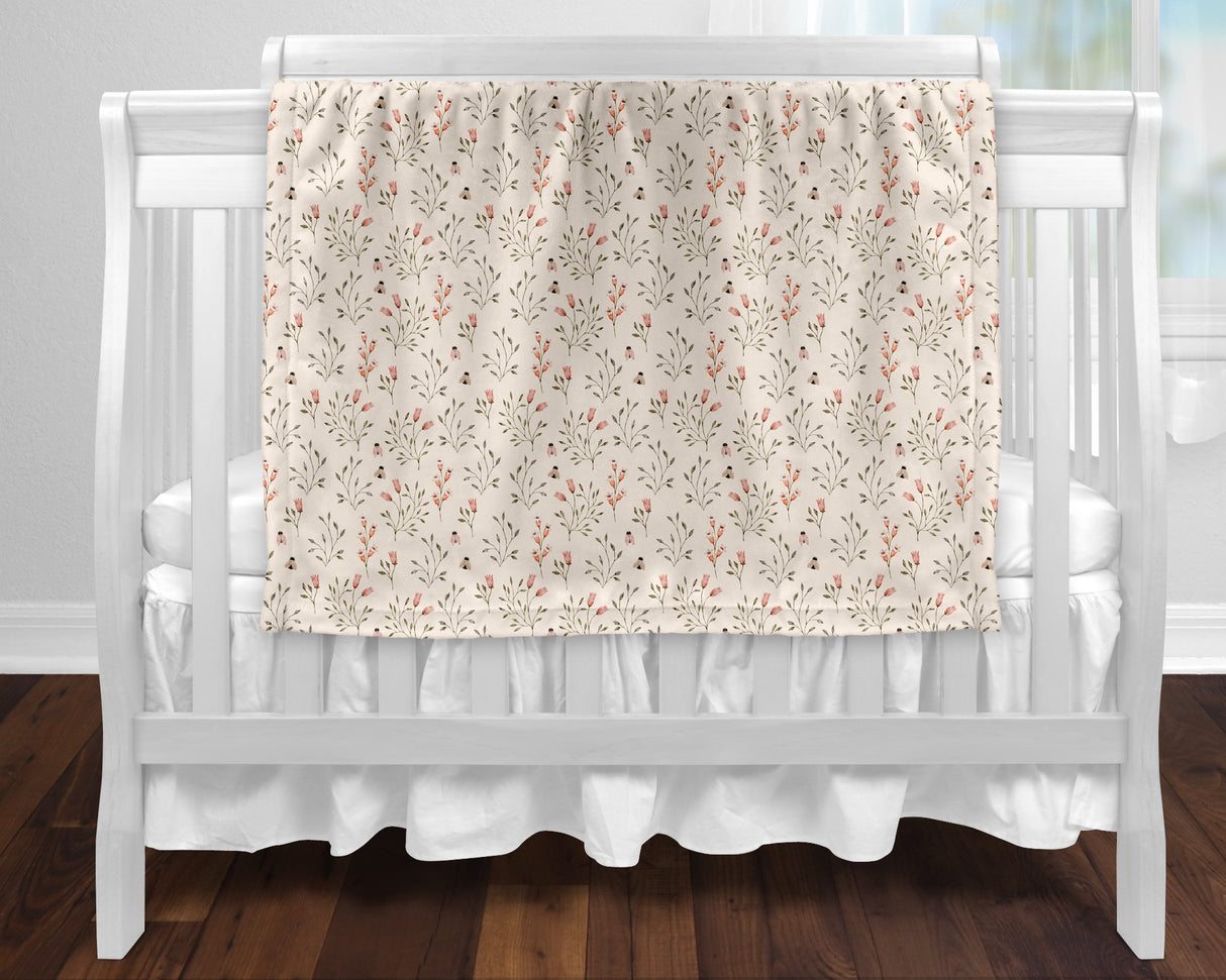 BOC0103 - Minky blanket - Giraffes