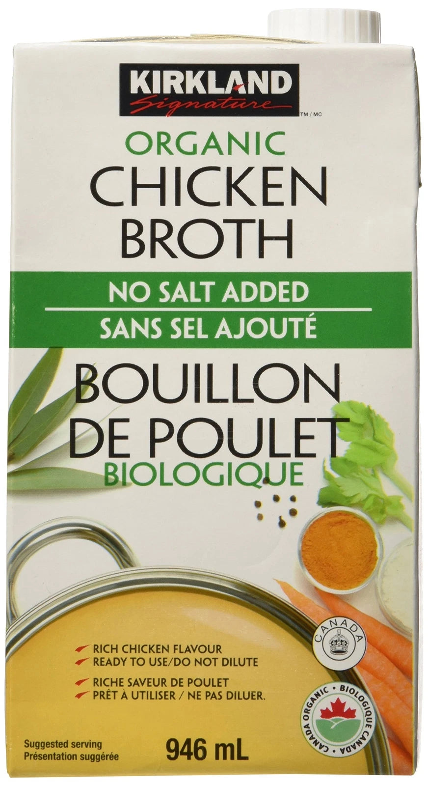 KIR3875 - Bouillon de poulet biologique