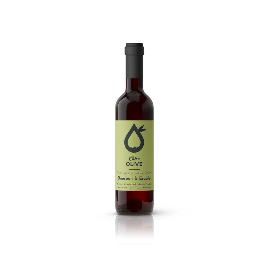 CHE3027 - Vinaigre balsamique foncé aromatisé - Bourbon & érable