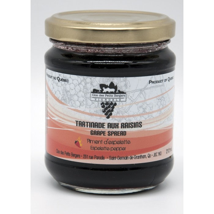 CLO3802 - Tartinade aux raisins piment d’espelette