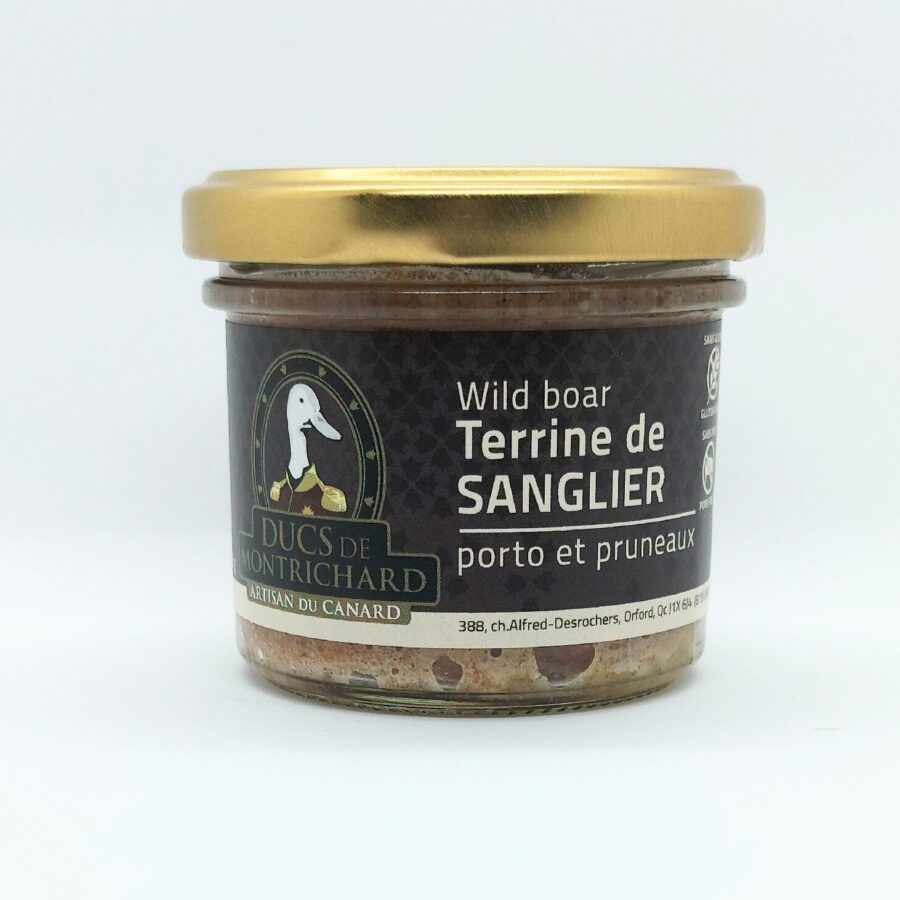 DUC0512 - Terrine de sanglier - Porto et pruneaux