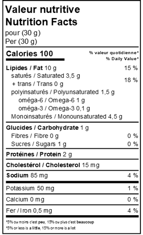 DUC8001 - Rillettes de canard - Sirop d'érable