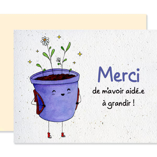 EMM0089 - Plantable greeting card - Lemons
