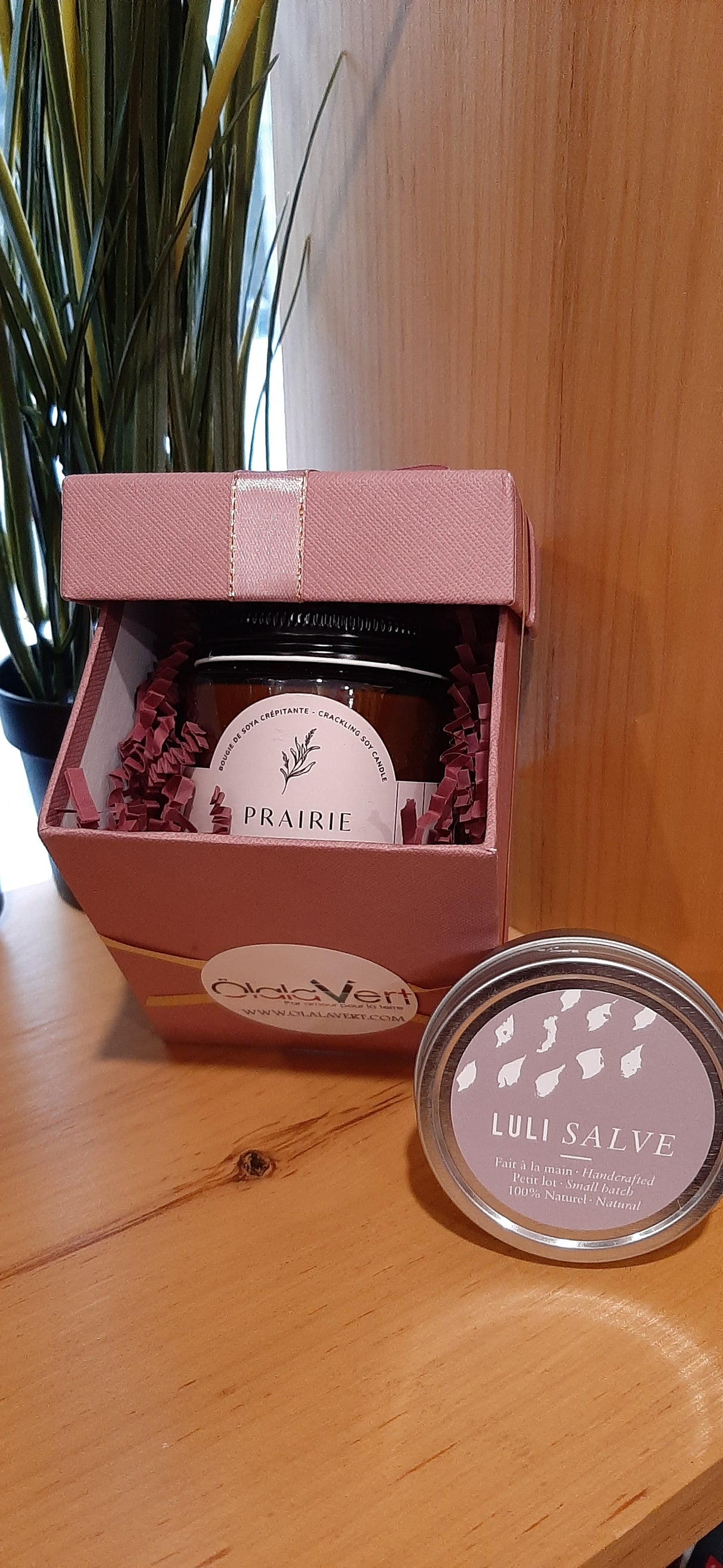 ENS0172 - Ensemble cadeau - Bougie & baume