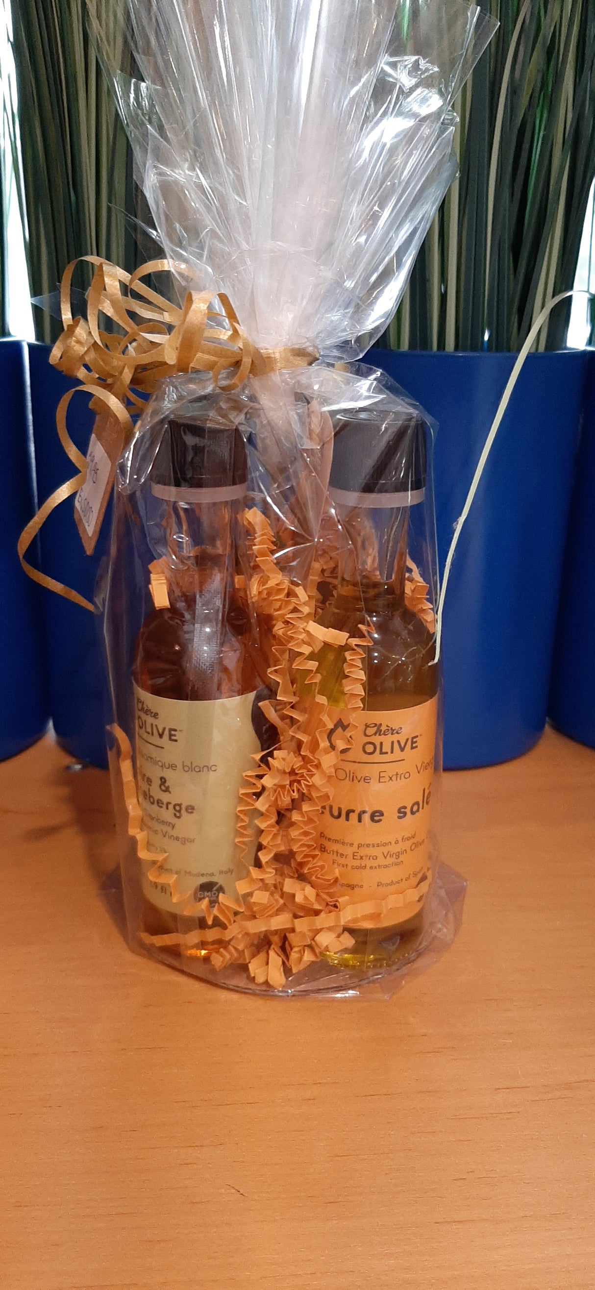 ENS0180 - Ensemble cadeau - Vinaigres balsamiques et huiles d'olive