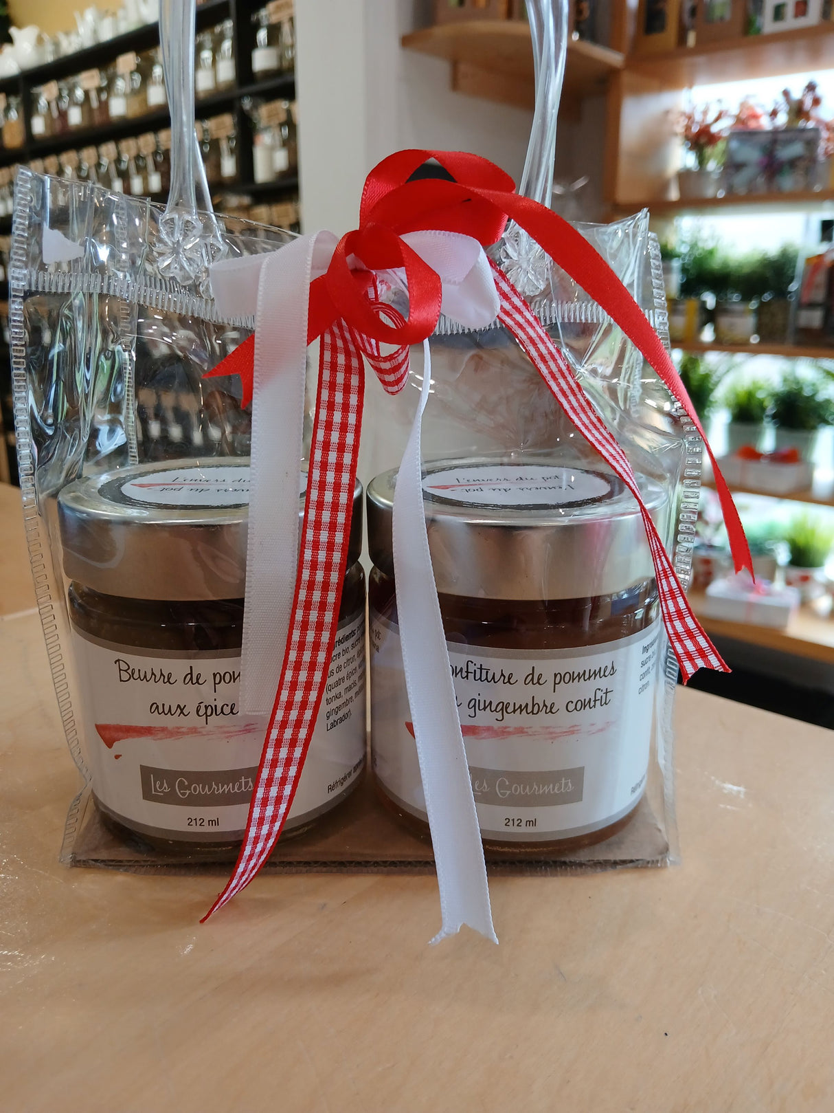 ENS0102 - Gift set - Bath tea (lavender) and loofah 