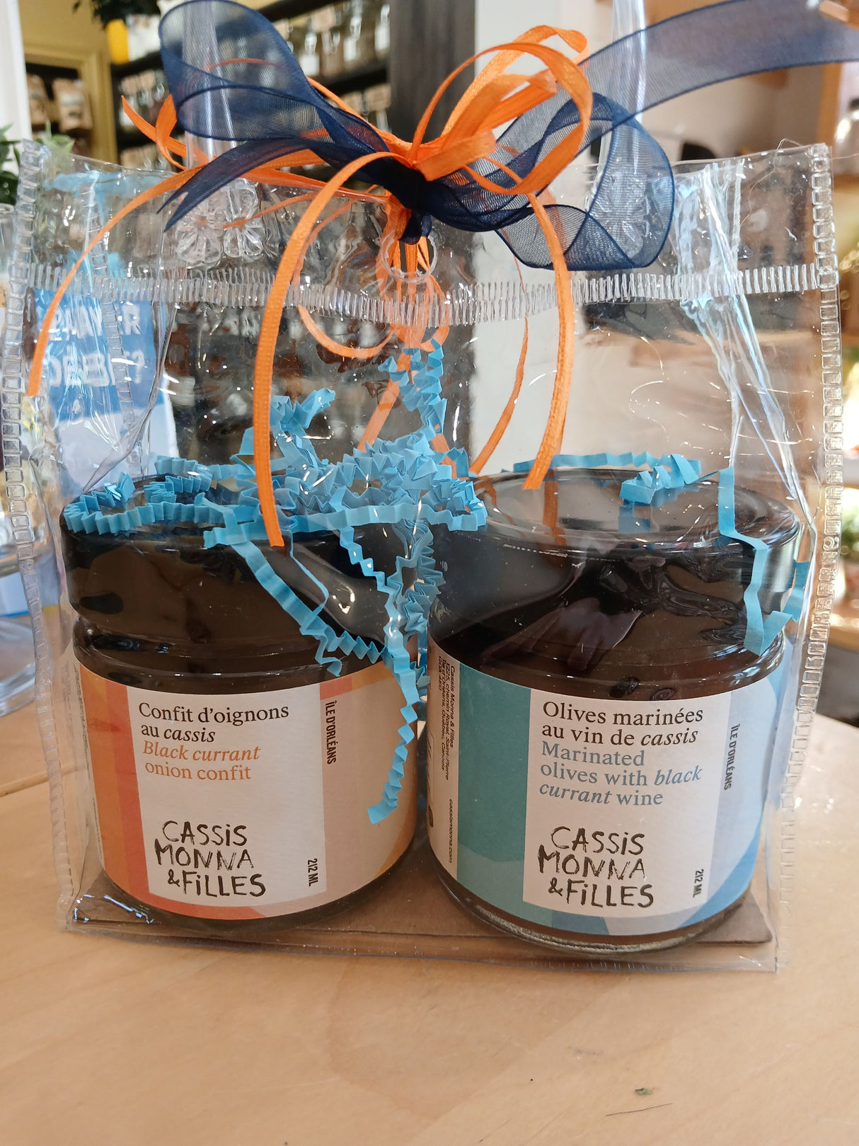 ENS0102 - Gift set - Bath tea (lavender) and loofah 