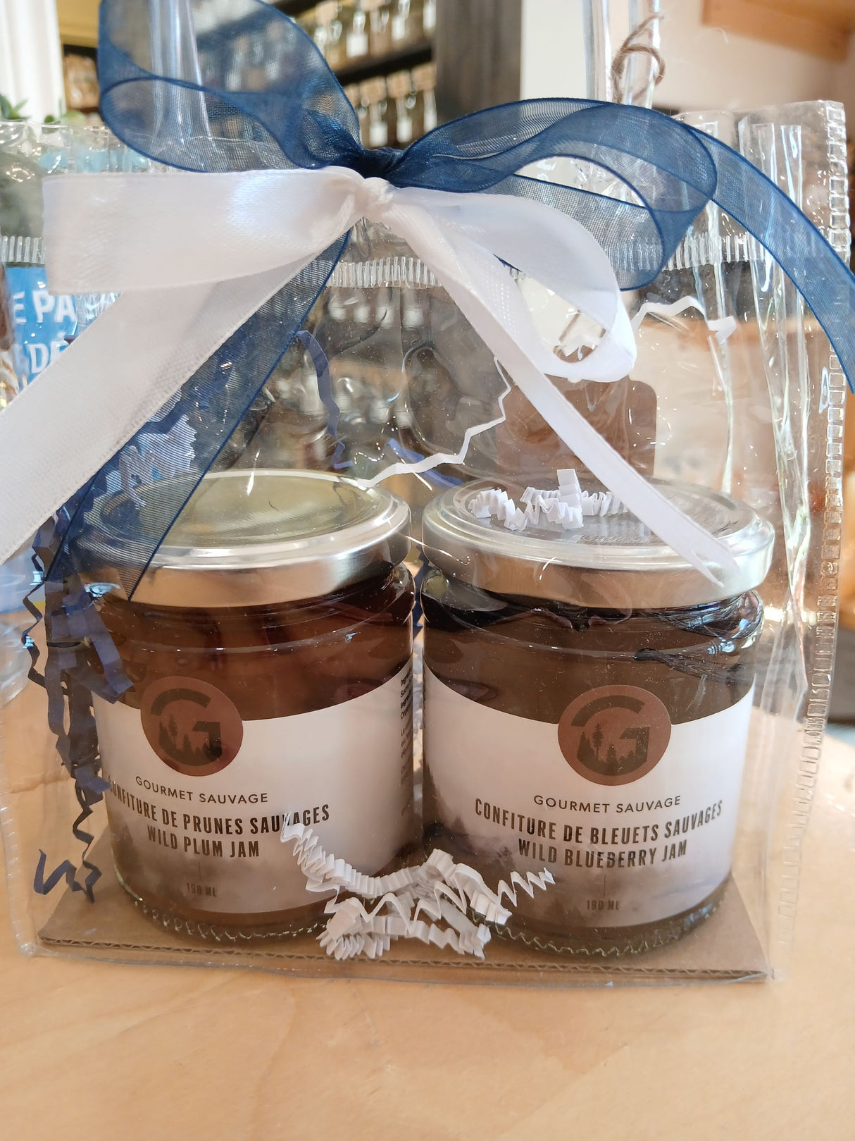ENS0102 - Gift set - Bath tea (lavender) and loofah 