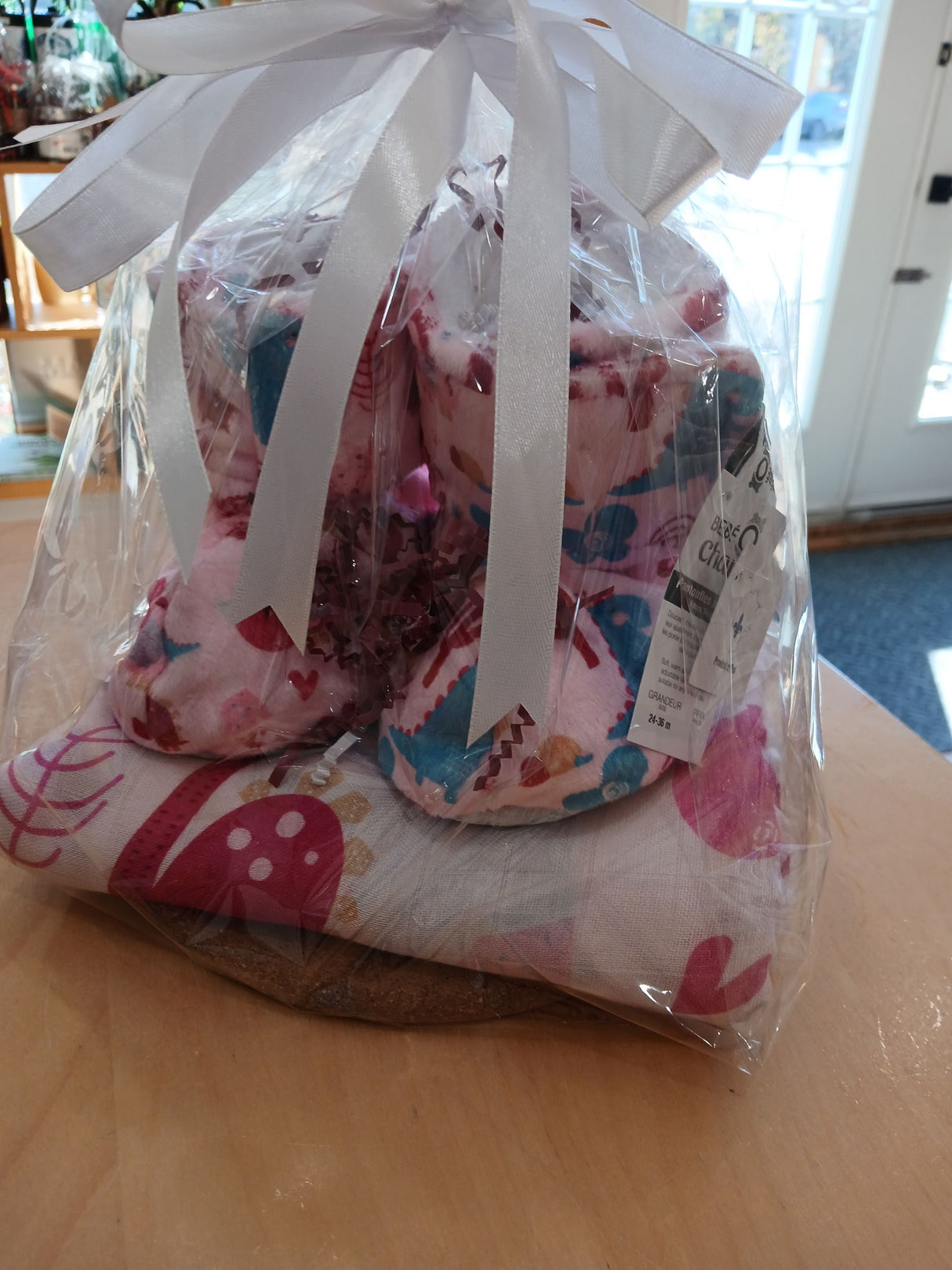 ENS0102 - Gift set - Bath tea (lavender) and loofah 