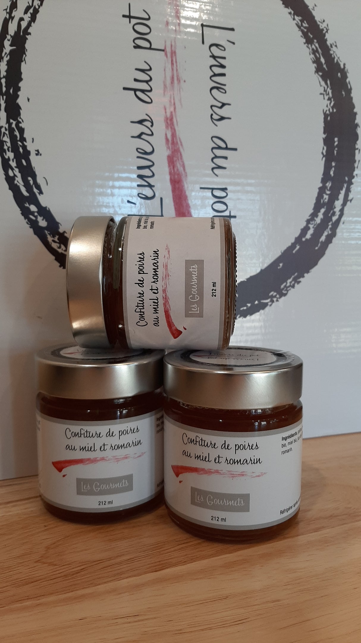ENV0047 - Confiture de poires - miel et romarin