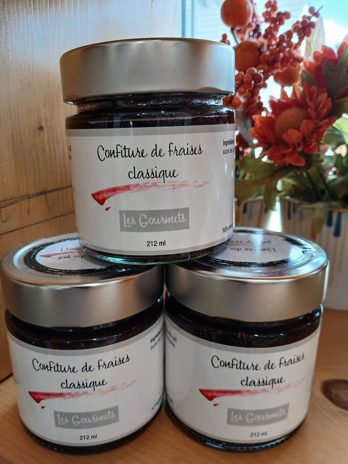 ENV0100 - Confiture de fraises classique