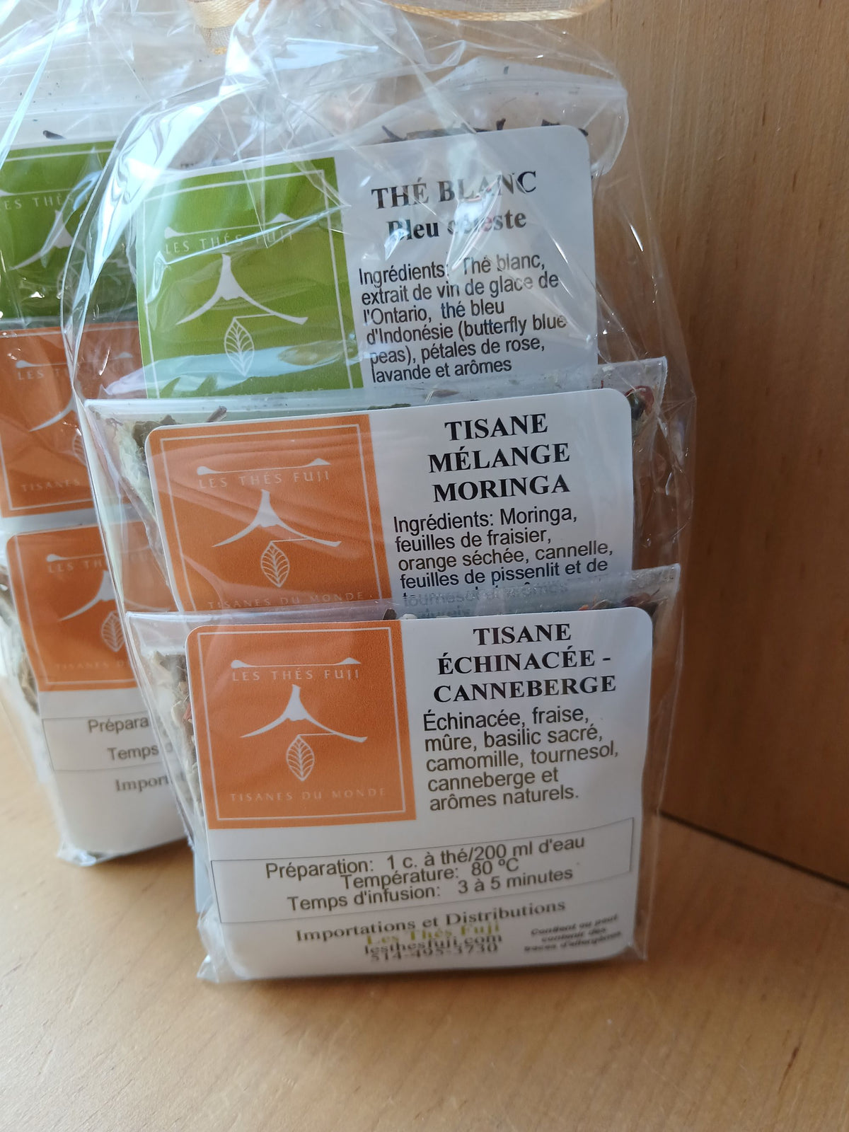 FUJ0733A - Trio of herbal teas