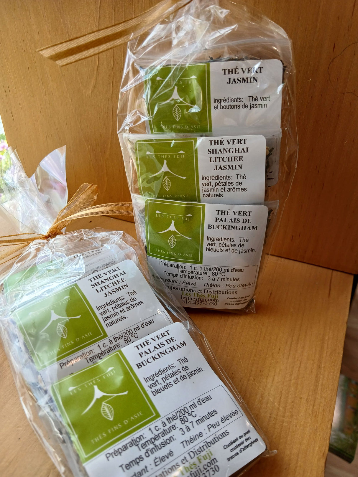 FUJ0090 - Trio de thés verts