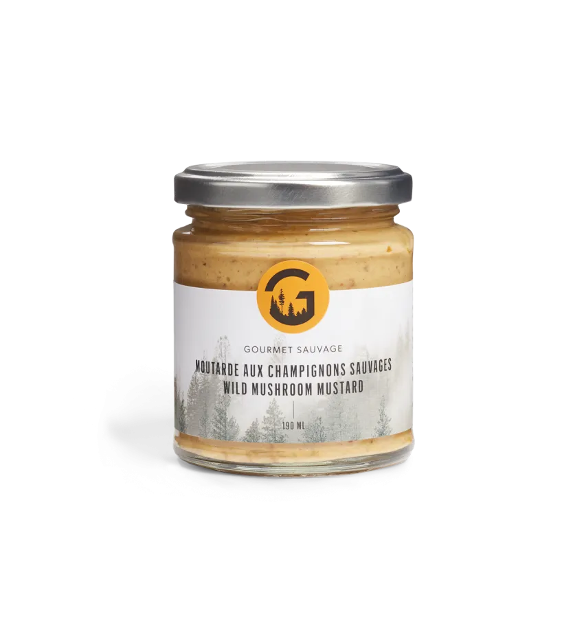 GOU0017 - Moutarde aux champignons sauvages