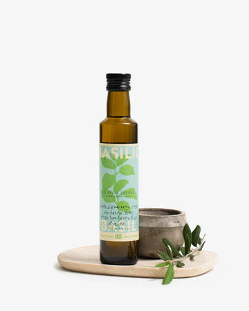 LAB0205 - Huile d'olive extra vierge au basilic