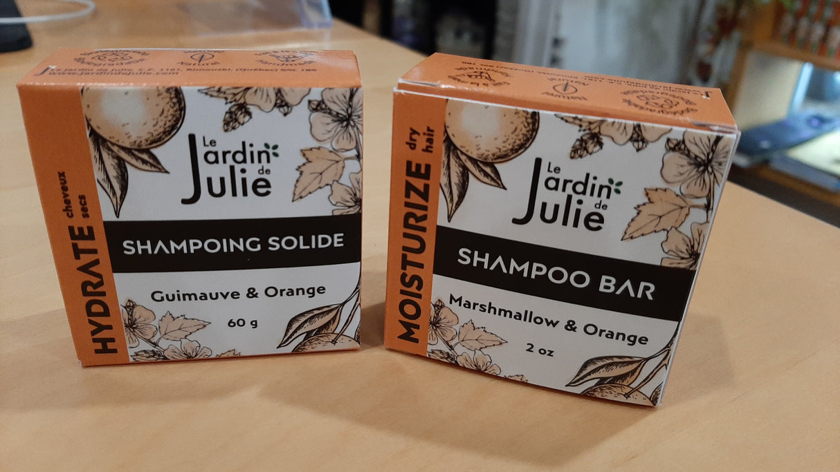 JdJ9422 - Shampoing solide - Guimauve & orange