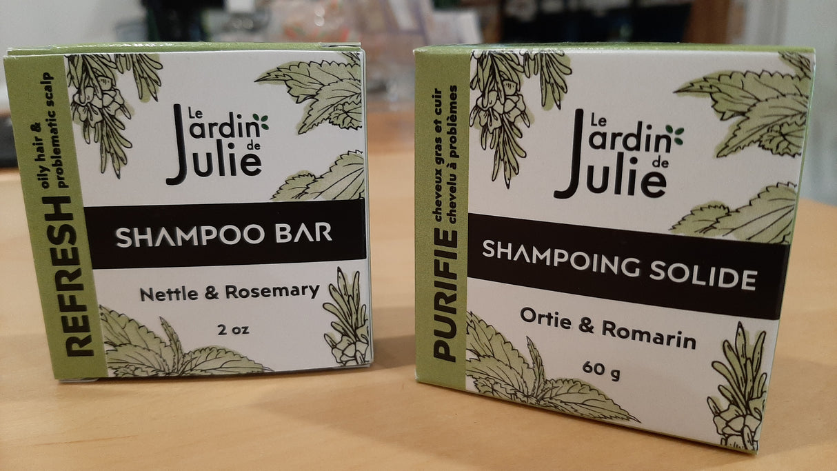JdJ9423 - Shampoing solide - Ortie & romarin