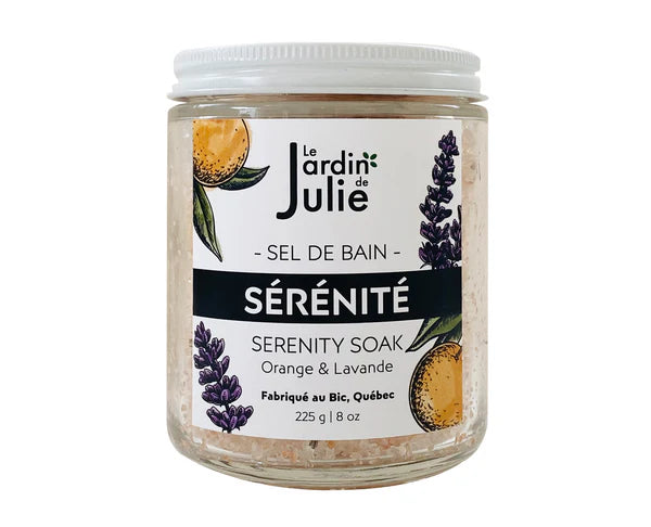 JdJ0468 - Sel de bain - Sérénité - Orange & lavande