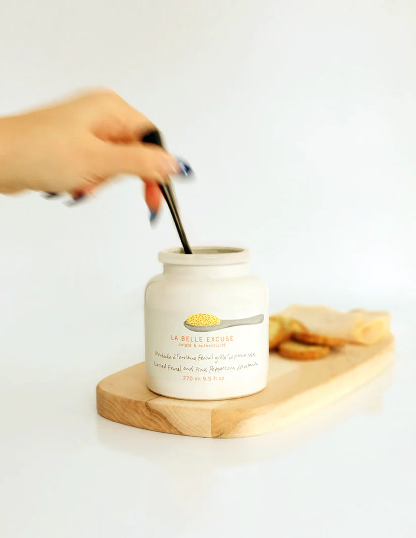 LAB0015 - Moutarde à l'ancienne - Fenouil grillé et poivre rose