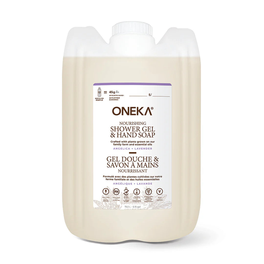 ONE0069 - VRAC - Gel douche - Angélique et lavande - $/100g