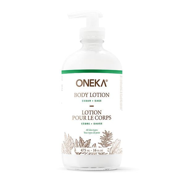 ONE0141 - ONEKA - Lotion pour le corps - Cèdre et sauge