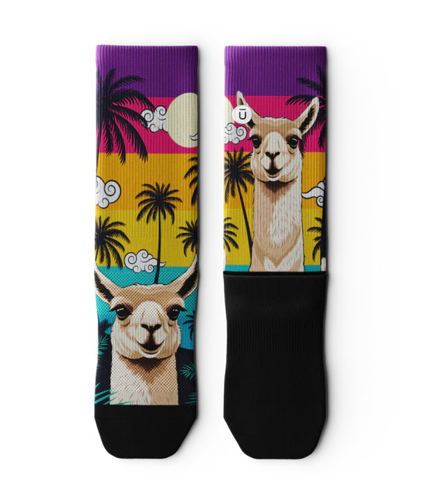 OUT2146 - Chaussettes OUTWAY - Llama