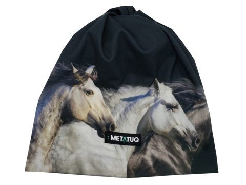 MET0051 - Tuque - 4 en 1 sans pliage - Cheval