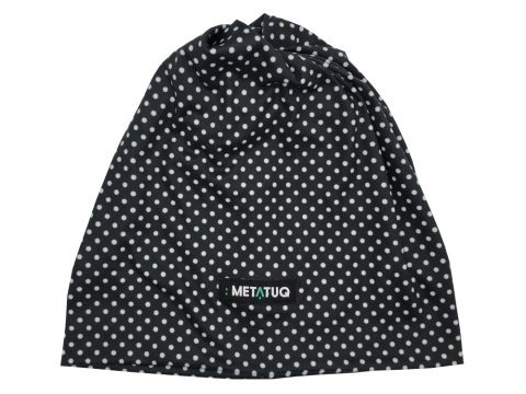 MET0045 - Tuque - 4 en 1 sans pliage - Picots noirs