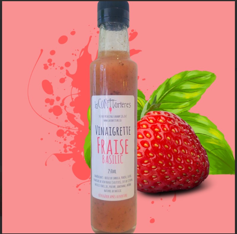 FIT5339 - Vinaigrette - Fraise basilic