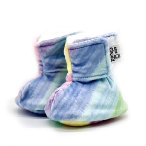 BOC0014 - Baby slippers - rainbow 