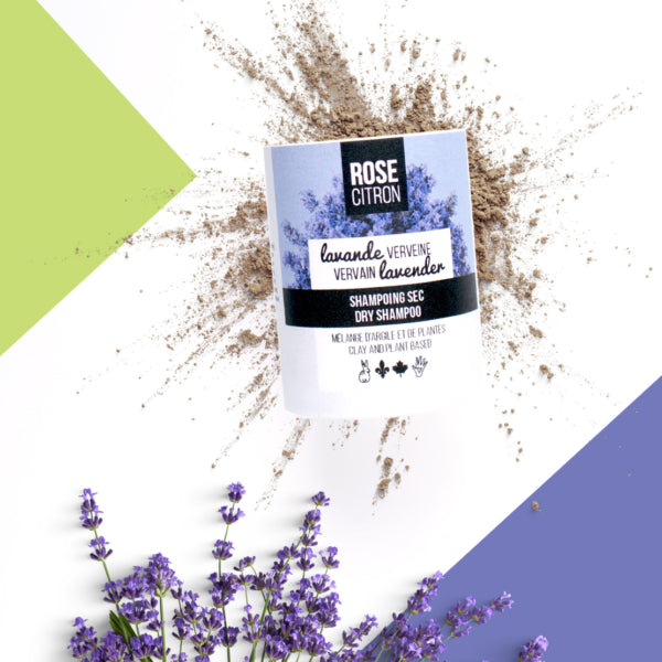 ROS0079 - Shampoing solide mauve - Lavande et verveine