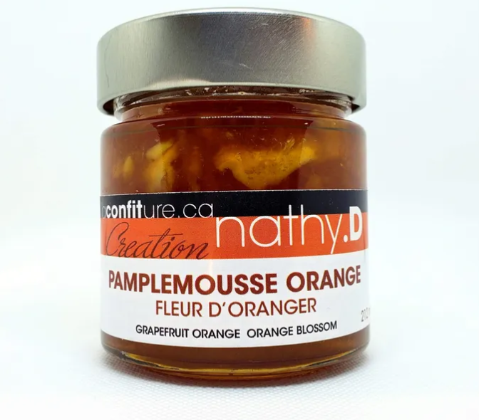 FIT7778 - Confiture de pamplemousse, orange et fleur d'oranger