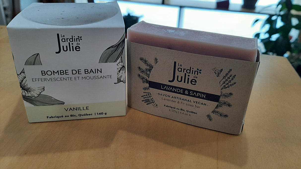 ENS0073 - Boîte-cadeau -  Duo de produits Le Jardin de Julie