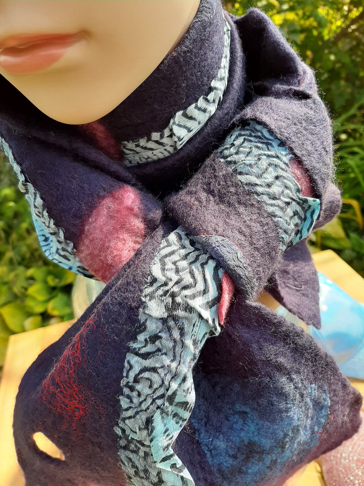 KIF0004 -  Kifaijazer - Foulard design feutré