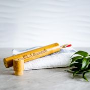 OLA1401 - Étui de voyage en bamboo pour brosse à dents