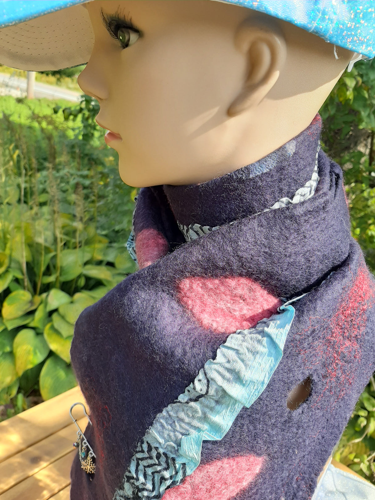 KIF0004 -  Kifaijazer - Foulard design feutré