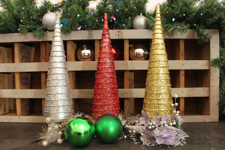 DÉCO-N - Sapins en couleur (vendus séparément ou en lot de 3)