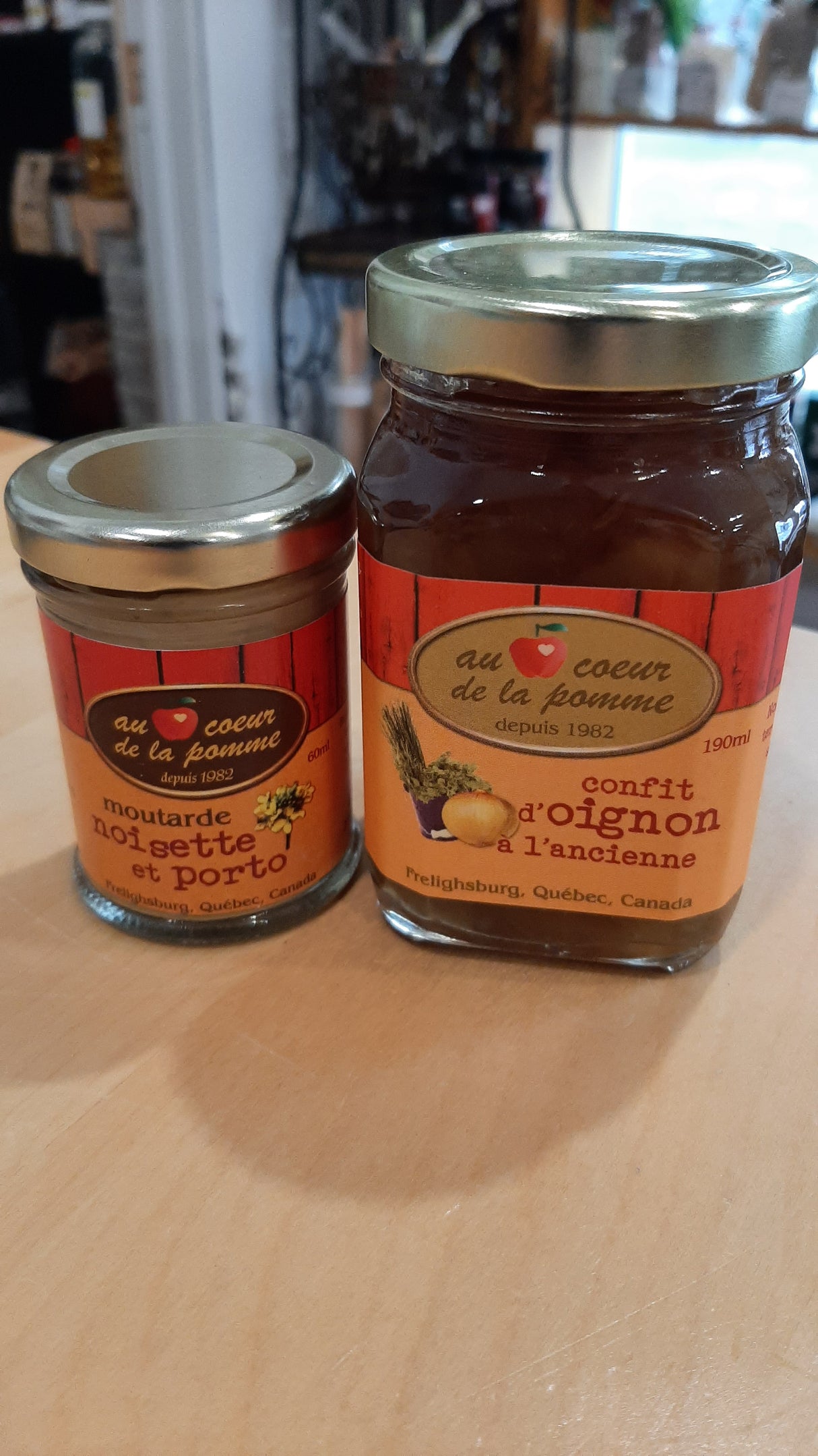 ENS0133 - Duo confit d'oignon à l'ancienne et moutarde noisette et porto