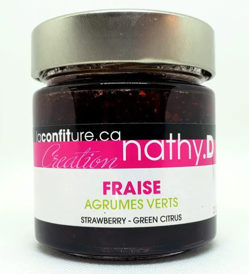 FIT7783 - Confiture fraise agrumes verts