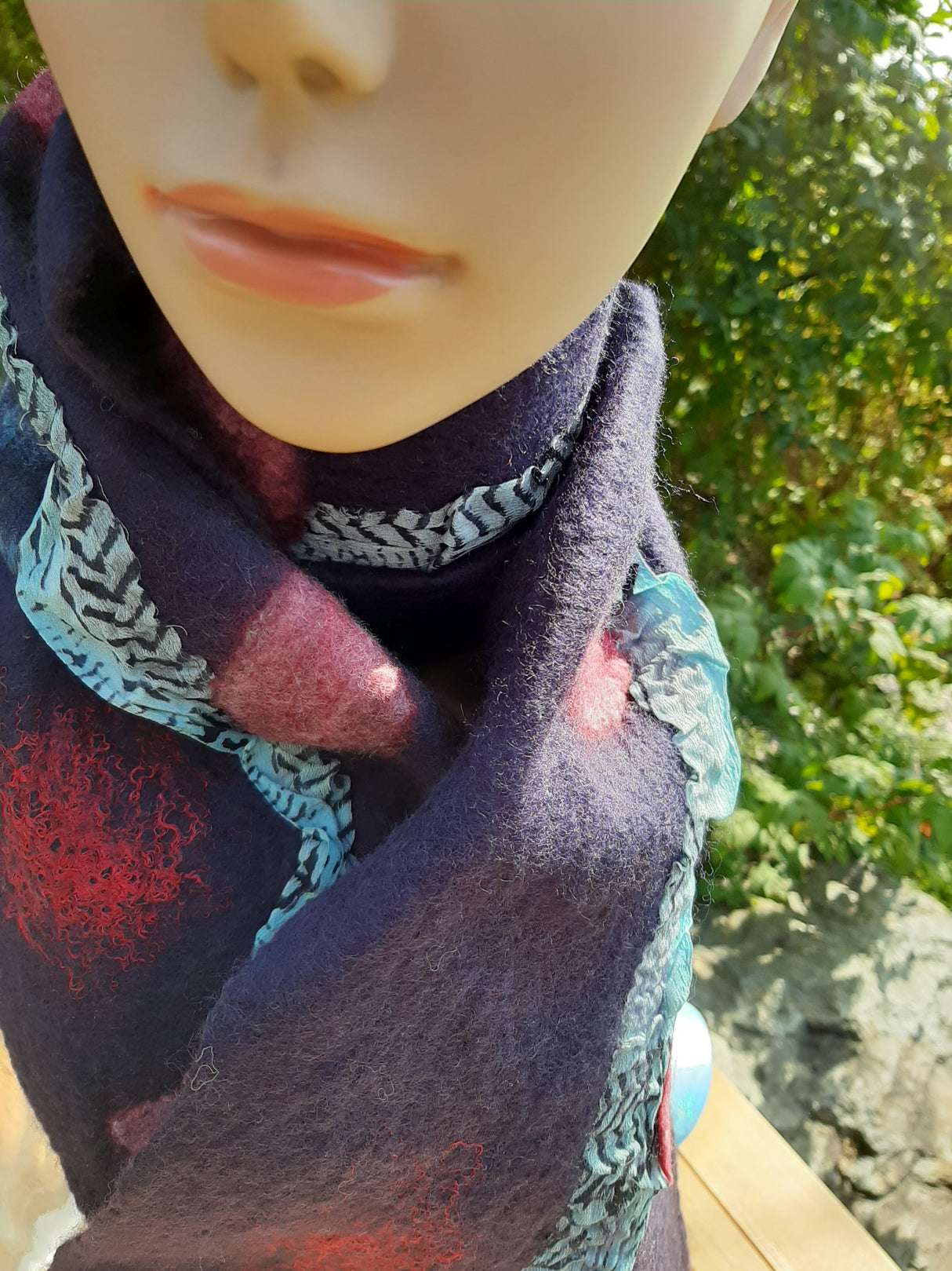 KIF0004 -  Kifaijazer - Foulard design feutré